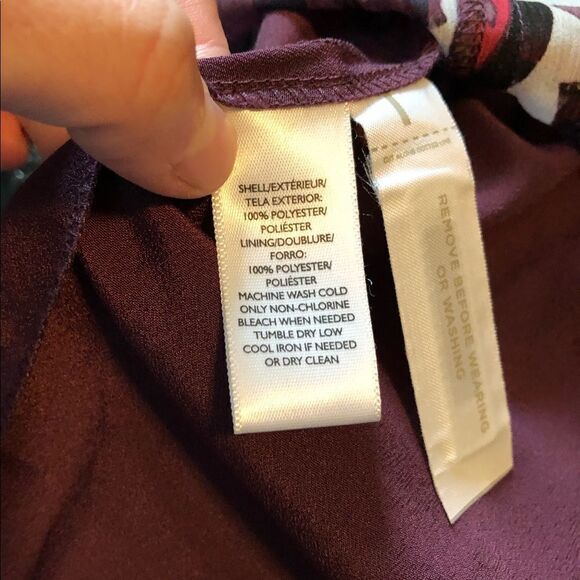 NWT! Loft paisley patterned dress. Size xs petite - Picture 7 of 13